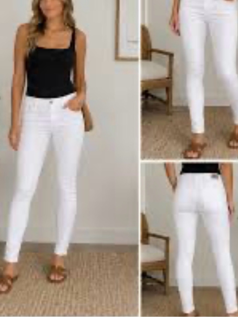 French Connection White Skinny Jeans
